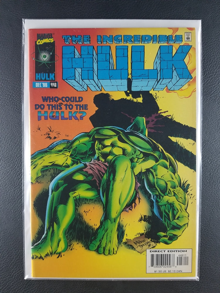 The Incredible Hulk [1st Series] #448 (Marvel, December 1996)