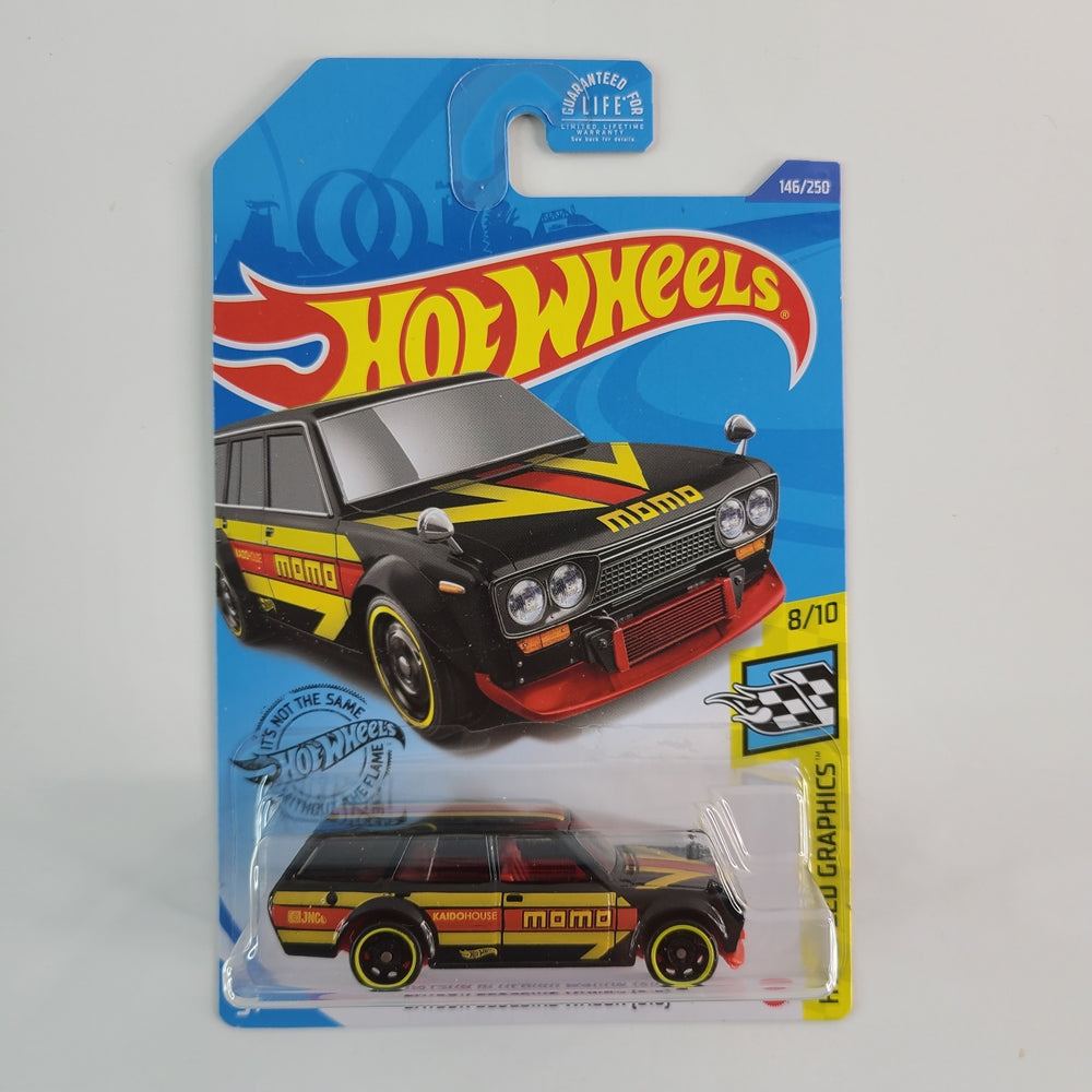 Hot Wheels - Datsun Bluebird Wagon (510) (Black)