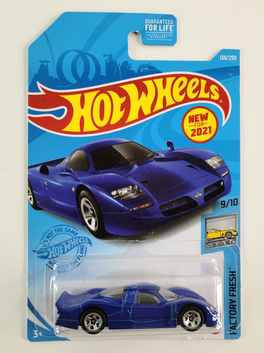 Hot Wheels - Nissan R390 GT1 (Metalflake Blue)