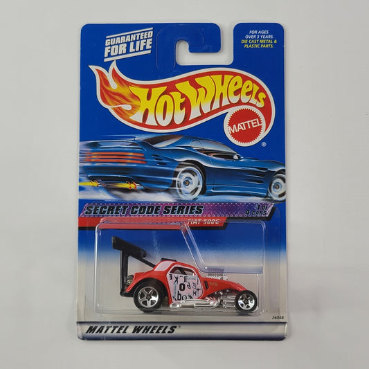 Hot Wheels - Fiat 500C (Red)