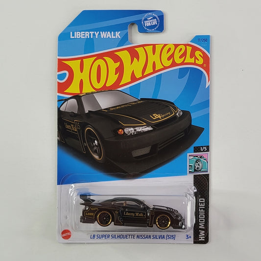 Hot Wheels - LB Super Silhouette Nissan Silvia (S15) (Black)