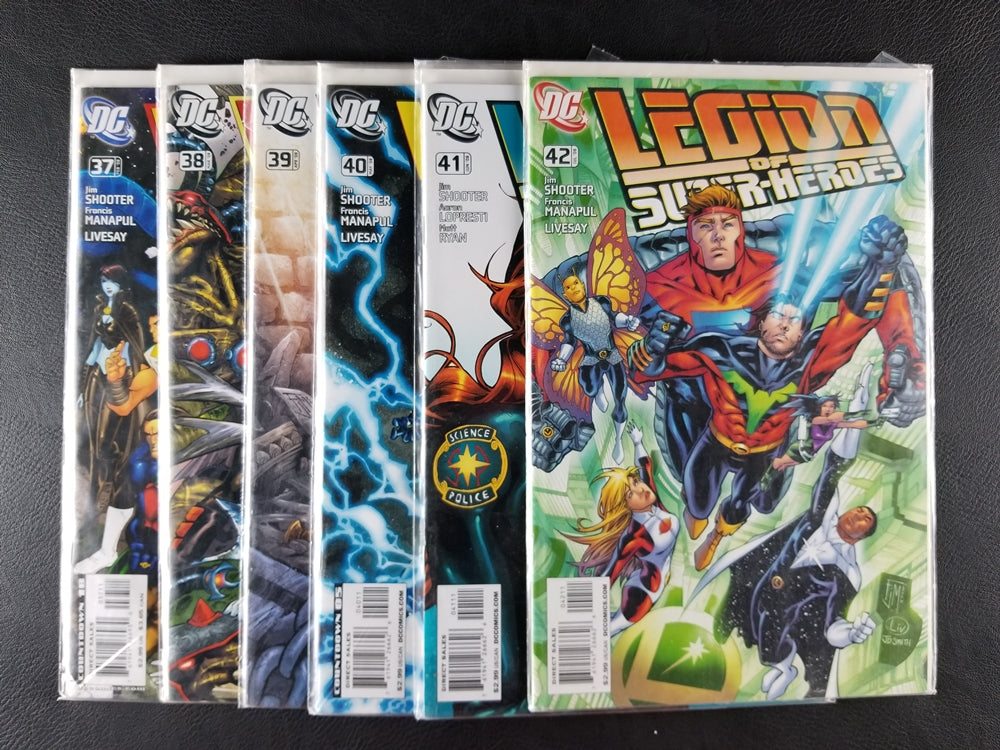 Legion of Super-Heroes [5th Series] #37-47 Set (DC, 2008)