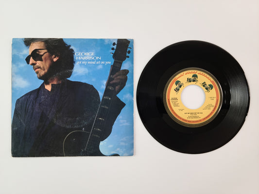 George Harrison - Got My Mind Set On You (1987, 7'' Single)