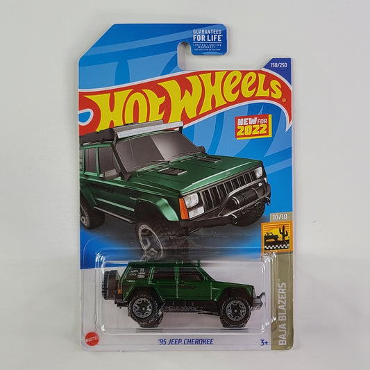 Hot Wheels - '95 Jeep Cherokee (Dark Green)