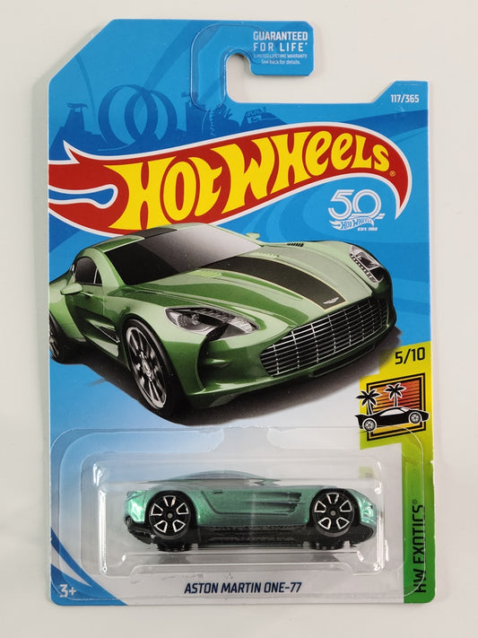 Hot Wheels - Aston Martin One-77 (Metallic Green)