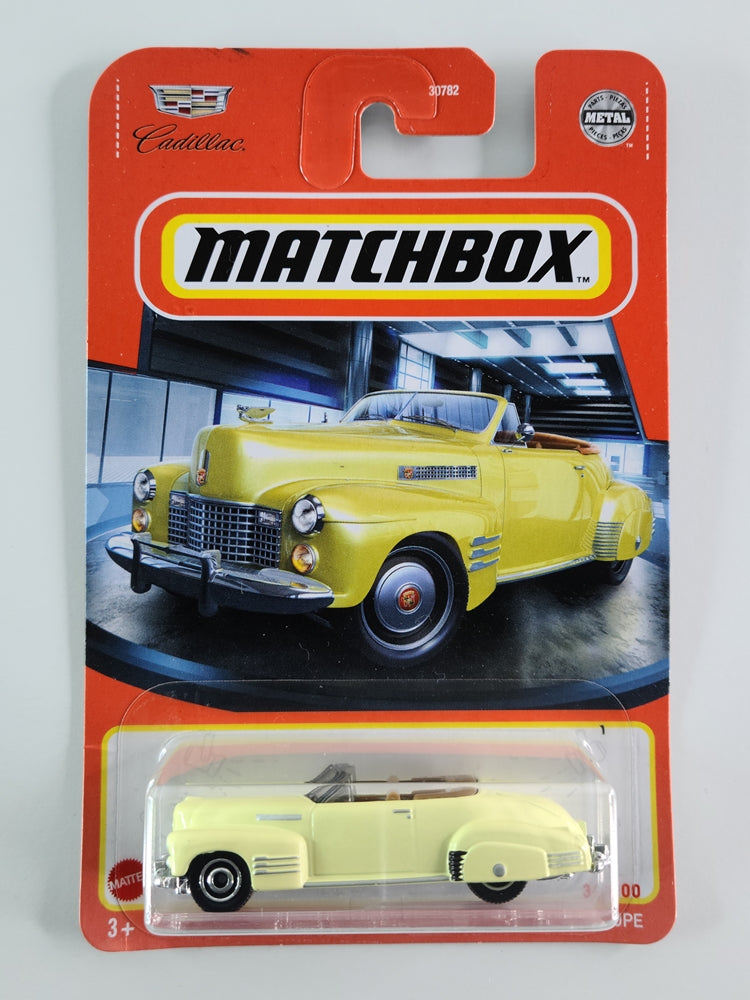 Matchbox - 1941 Cadillac Series 62 Convertible Coupe (Pale Yellow) [MB ...