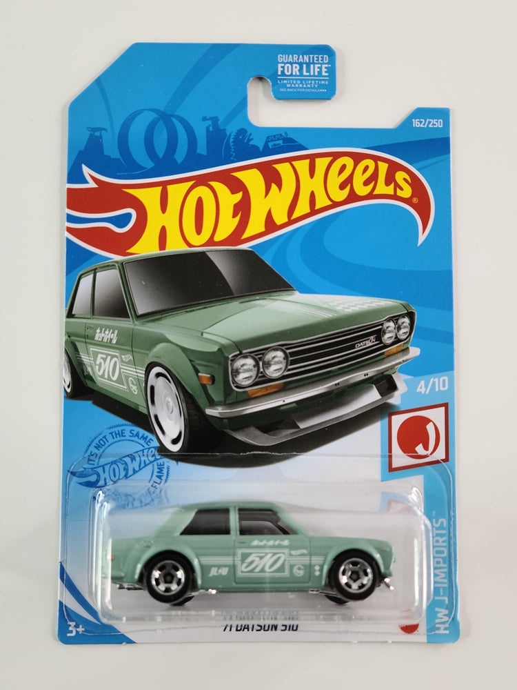 Hot Wheels - '71 Datsun 510 (Light Green)