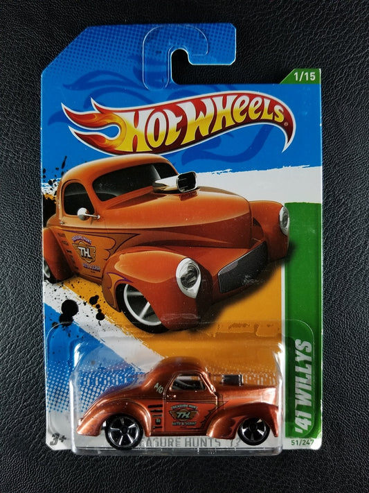 Hot Wheels - '41 Willys (Brown) [1/15 - 2012 HW Treasure Hunt]