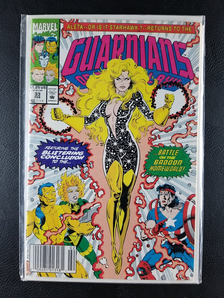 Guardians of the Galaxy [1st Series] #33 (Marvel, February 1993)