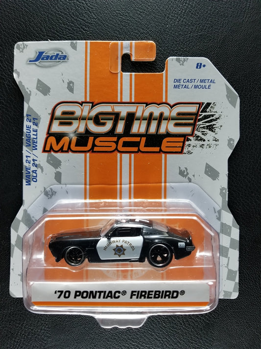 BIGTIME Muscle - '70 Pontiac Firebird (Black) [Wave 21]