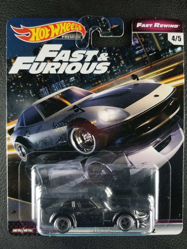 Hot Wheels Premium - Nissan Fairlady Z (Black) [4/5 - Fast & Furious: Fast Rewind]