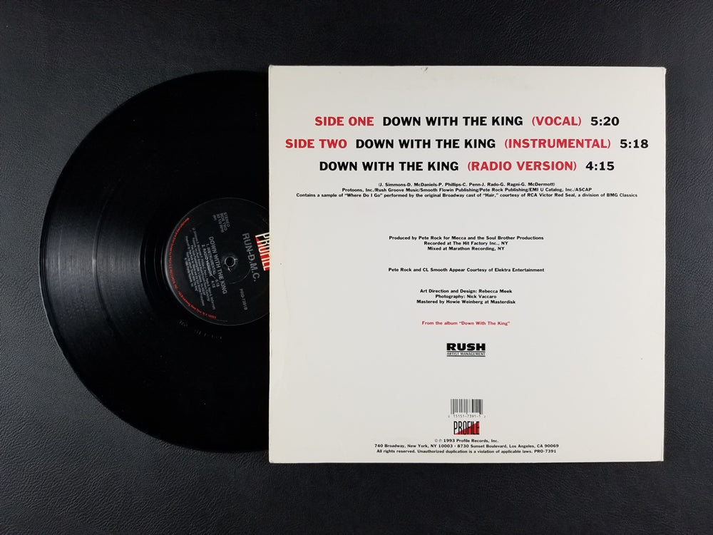 Run-DMC - Down with the King (1993, 12'' Single)