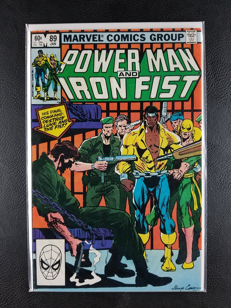 Power Man and Iron Fist (Hero For Hire) #89 (Marvel, January 1983)