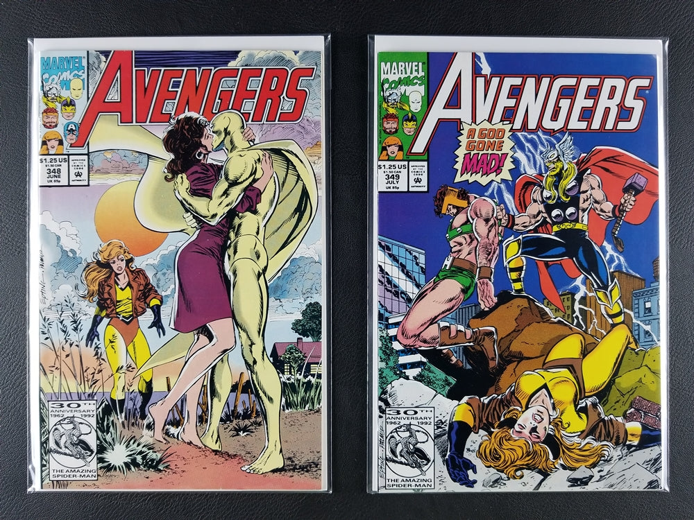 The Avengers [1st Series] #348-352 Set (Marvel, 1992)