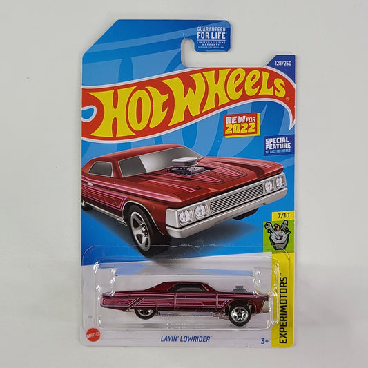 Hot Wheels - Layin' Lowrider (Metalflake Red)