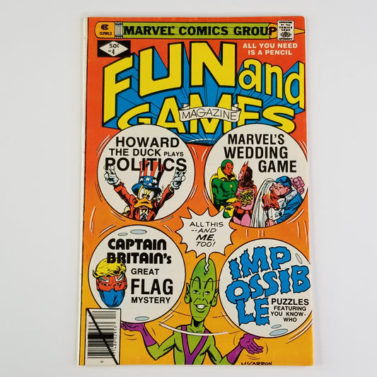 Marvel Fun and Games (Marvel, 1979) #4