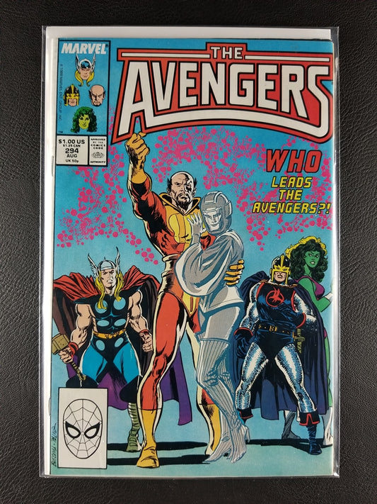 The Avengers [1st Series] #294 (Marvel, August 1988)