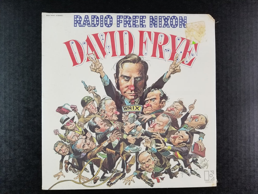 David Fyre - Radio Free Nixon (1971, LP)