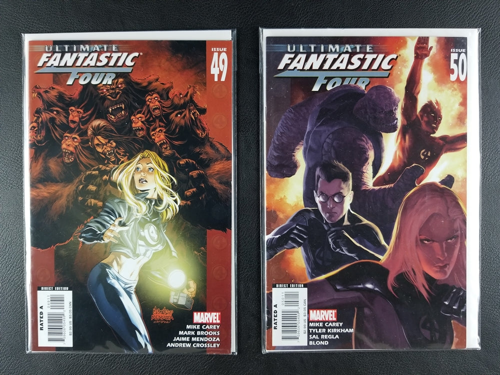 Ultimate Fantastic Four #41-50 Set (Marvel, 2007-08)