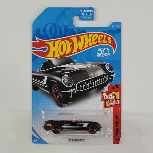 Hot Wheels - '55 Corvette (Black)