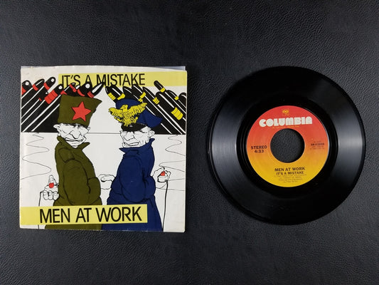 Men at Work - It's a Mistake (1983, 7'' Single)