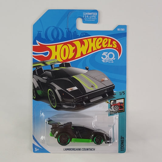 Hot Wheels - Lamborghini Countach (Metalflake Black)