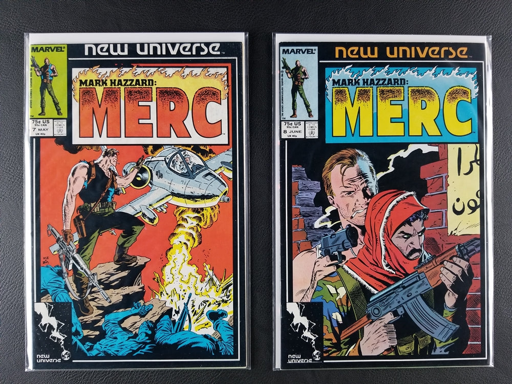 Mark Hazzard: Merc #1-12 Set (Marvel, 1986-87)