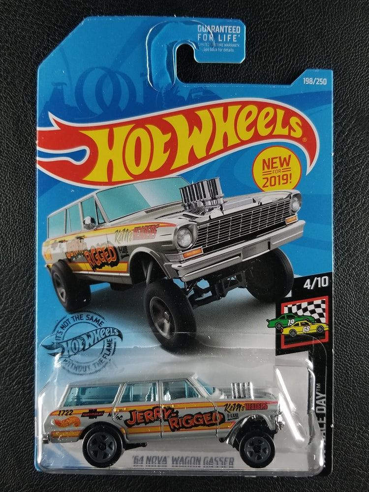 Hot Wheels - '64 Nova Wagon Gasser (Grey)