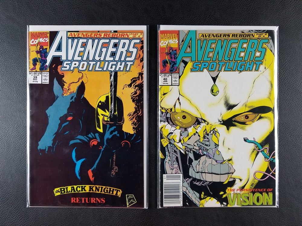 Solo Avengers #31-40 Set (Marvel, 1990-91)