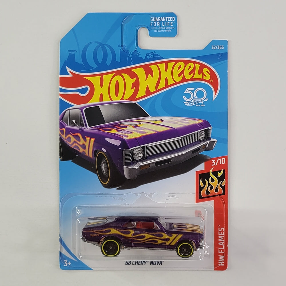 Hot Wheels - '68 Chevy Nova (Metalflake Purple)