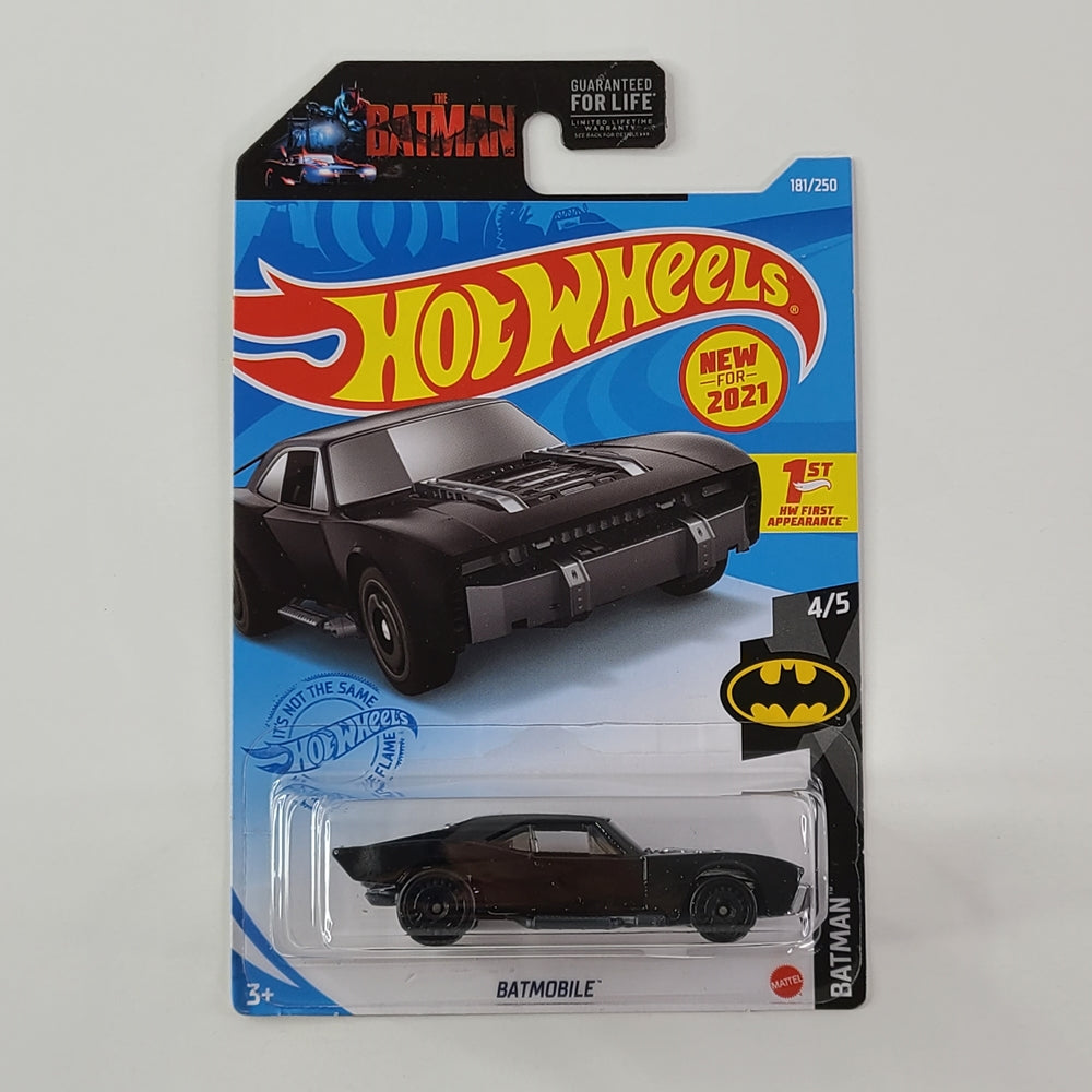 Hot Wheels - Batmobile (2021) (Glossy Black) [Batman Mini Collection (2021) - 4/5] [New for 2021]