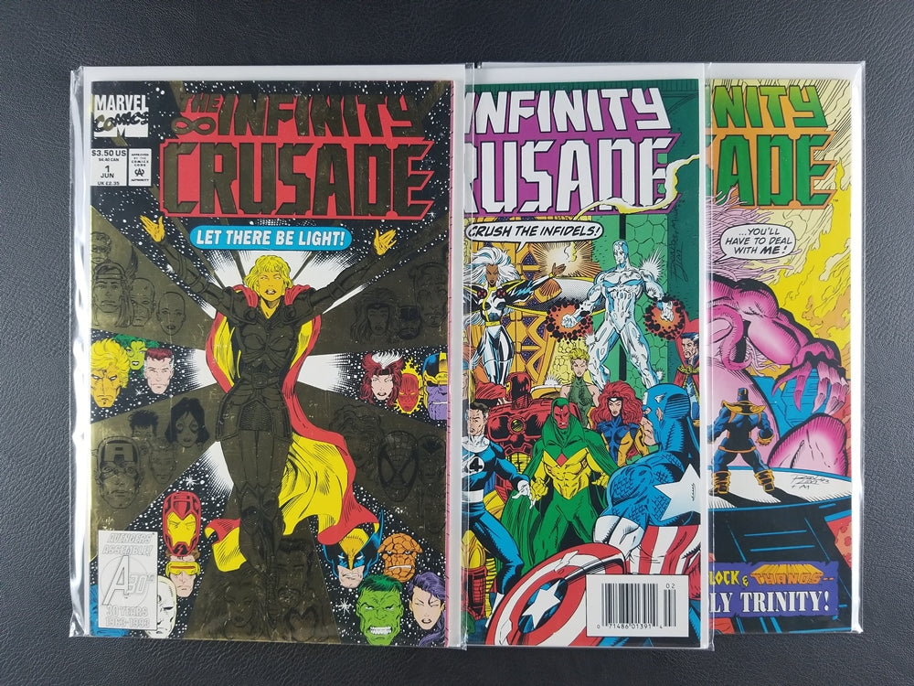 The Infinity Crusade #1A, 2, 3 Set (Marvel, 1993)