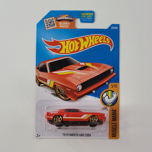 Hot Wheels - '70 Plymouth AAR Cuda (Red)