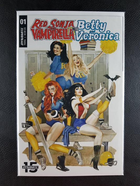 Red Sonja and Vampirella Meet Betty and Veronica #1A (Dynamite Entertainment, May 2019)