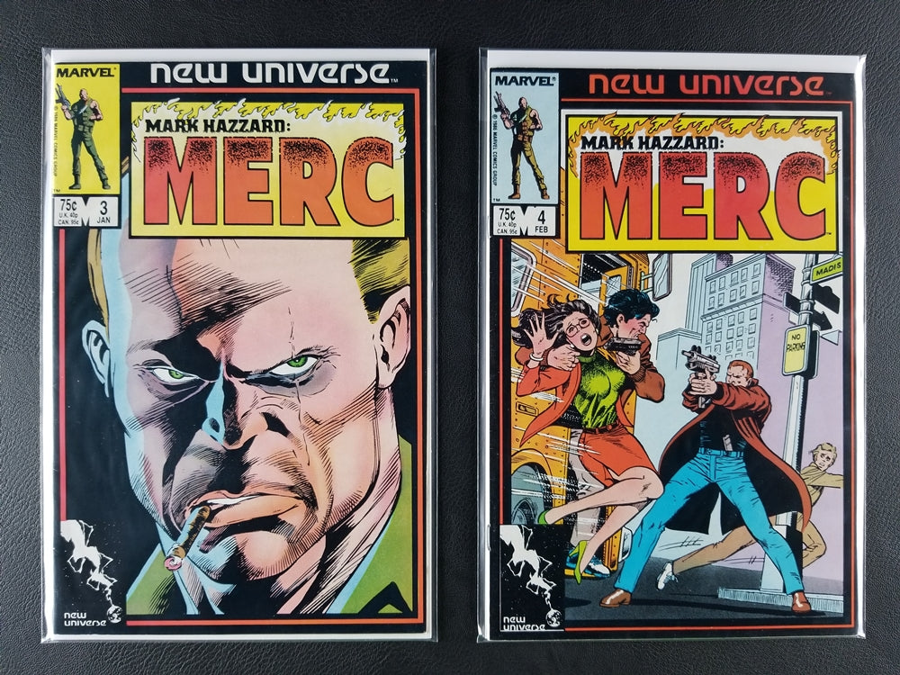 Mark Hazzard: Merc #1-12 Set (Marvel, 1986-87)