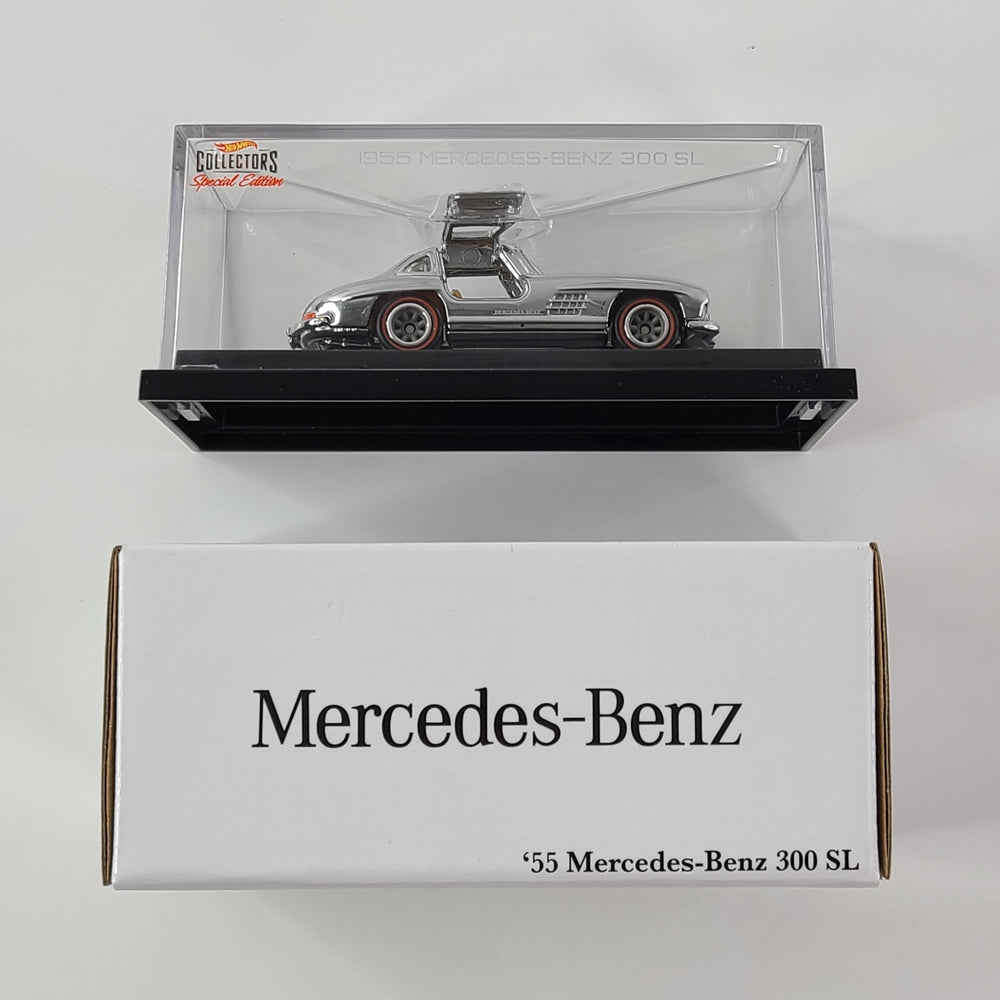 Hot Wheels - '55 Mercedes-Benz 300 SL (Polished Metal) [RLC Exclusive (2021) - #10249/20000]