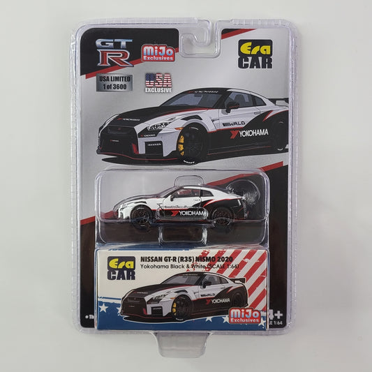 Era Car - Nissan GT-R (R35) NISMO 2020 (Yokohama Black & White) [Limited Edition - 1 of 3600] [MiJo Exclusive]