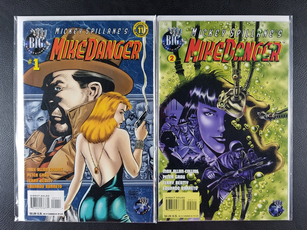 Mike Danger #1-3 Set (Big Entertainment, 1996)