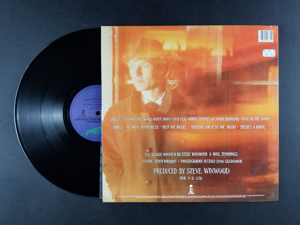 Steve Winwood - Talking Back to the Night (1982, LP)