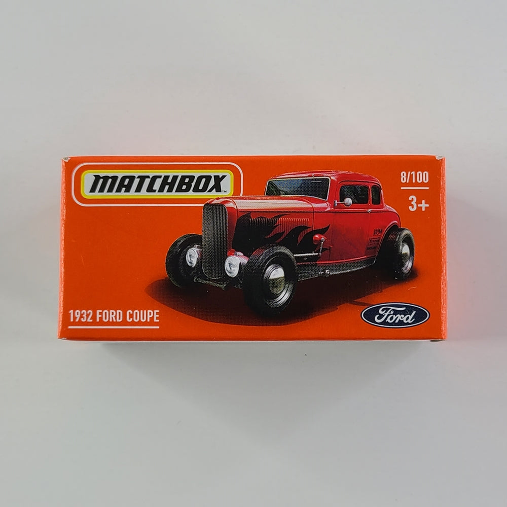 Matchbox - 1932 Ford Coupe (Red) [Small Box]