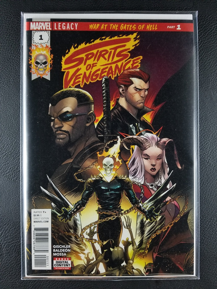 Spirits of Vengeance #1A (Marvel, December 2017)