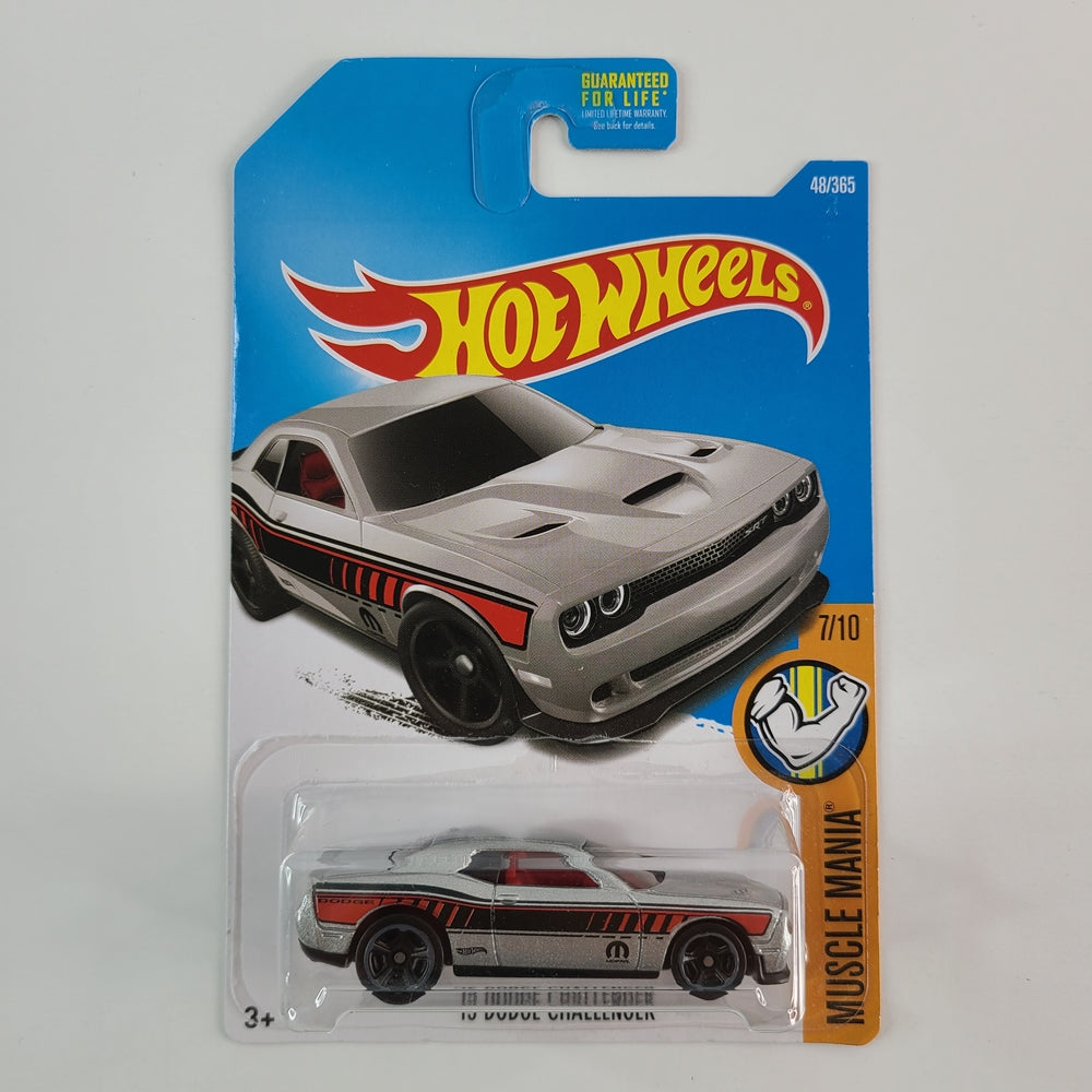 Hot Wheels - '15 Dodge Challenger (Metalflake Silver)