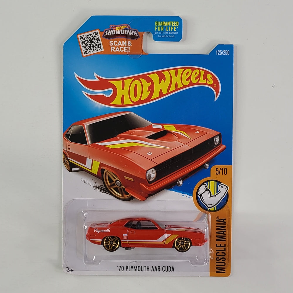 Hot Wheels - '70 Plymouth AAR Cuda (Red)