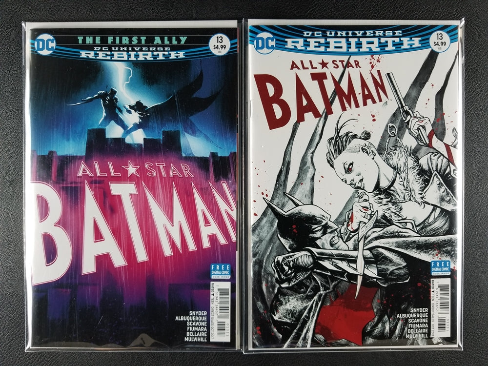 All-Star Batman #13A & 13C Set (DC, October 2017)