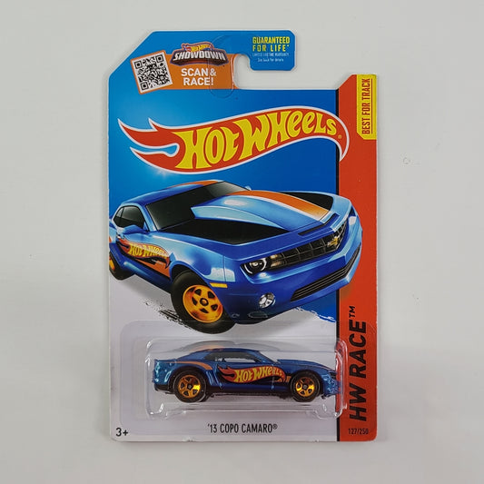 Hot Wheels - '13 COPO Camaro (Metalflake Blue)