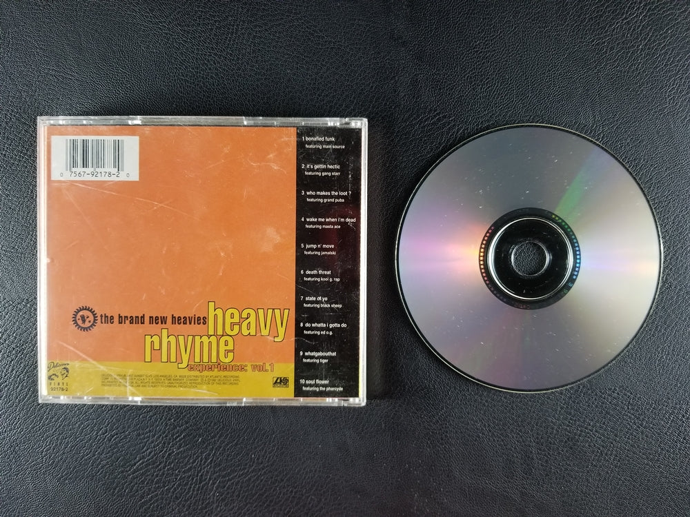 The Brand New Heavies - Heavy Rhyme Experience, Volume 1 (1992, CD)
