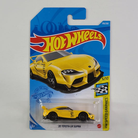 Hot Wheels - '20 Toyota GR Supra (Nitro Yellow)