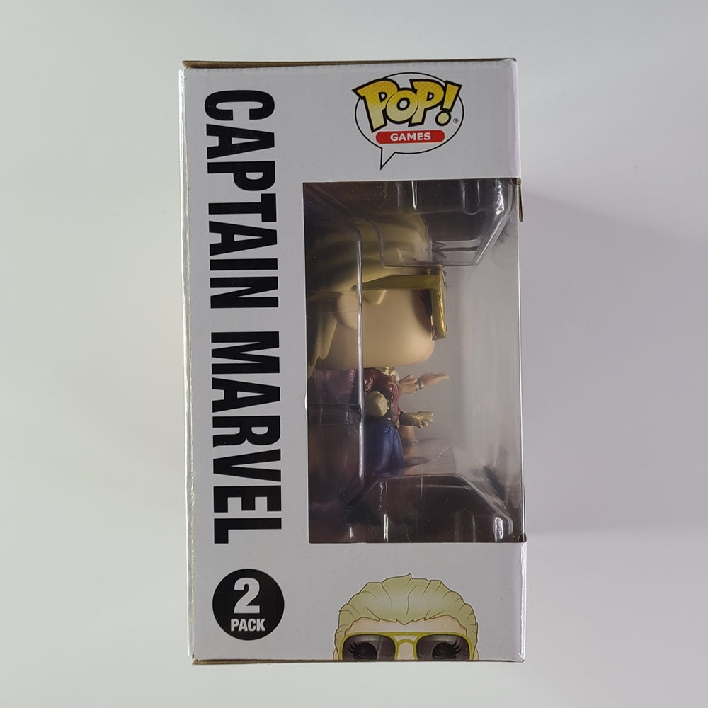 Funko Pop! Games - Captain Marvel vs Chun-Li [2-Pack]