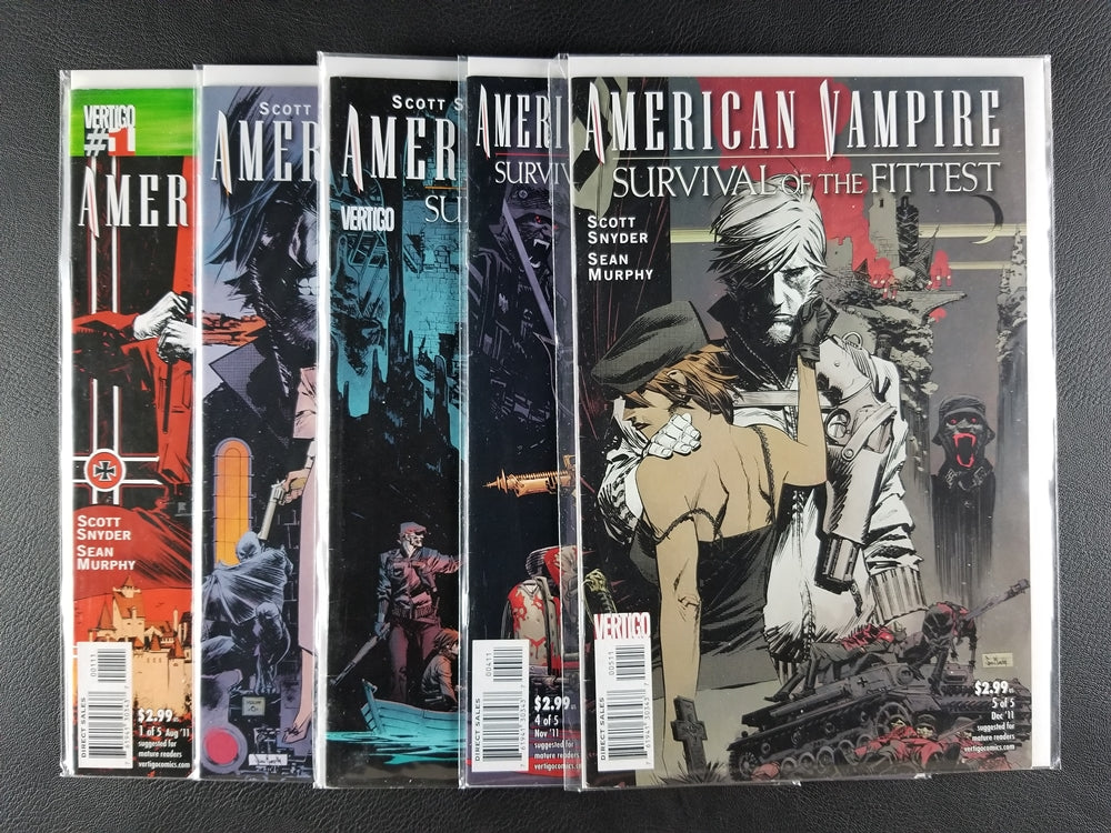 American Vampire: Survival of the Fittest #1-5 Set (DC/Vertigo, 2011)