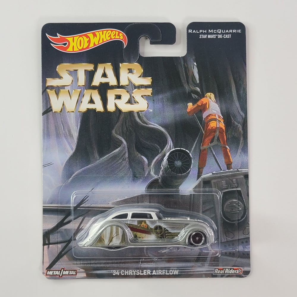 Hot Wheels - '34 Chrysler Airflow (White) [Ralph McQuarrie Star Wars Concept Art (2016)]